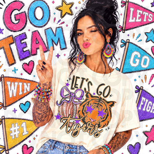 Let's Go Tigers - Transfers (SS)