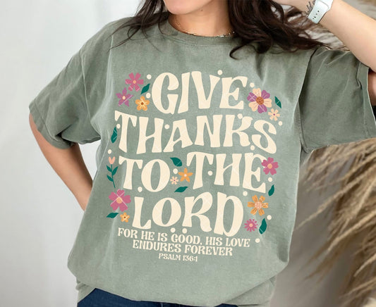 Give Thanks To The Lord  -  TRANSFERS (KPI)