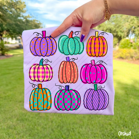 Pumpkins 2 With Purple - Transfers (CC)