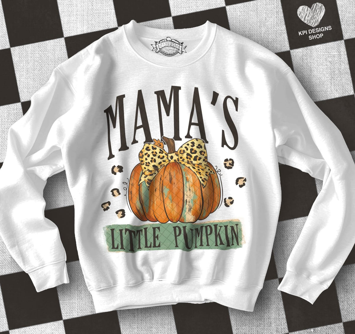 Mama's Little Pumpkin / Black - TRANSFER (KPI)