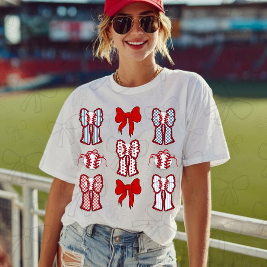 Baseball Bows  -  TRANSFER (CC)