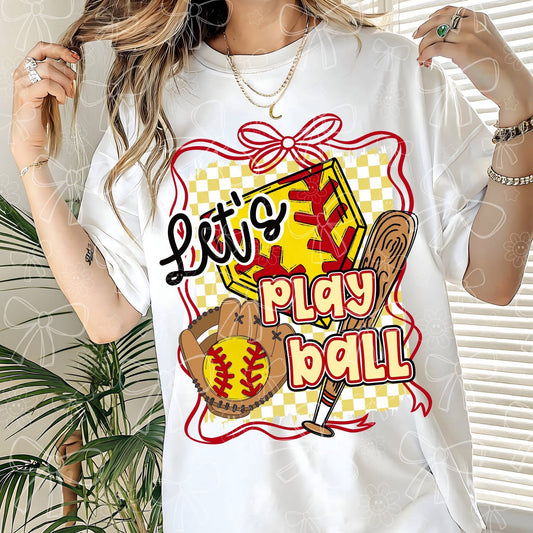 Let's Play Ball / Softball -  TRANSFER (CC)