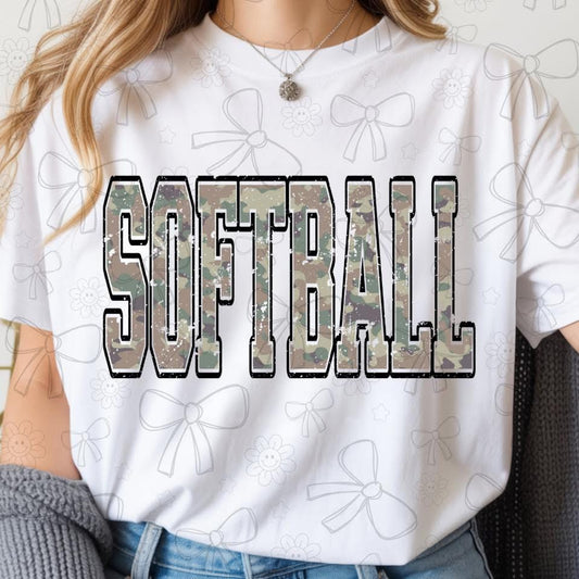 Camo Softball -  TRANSFER (CC)