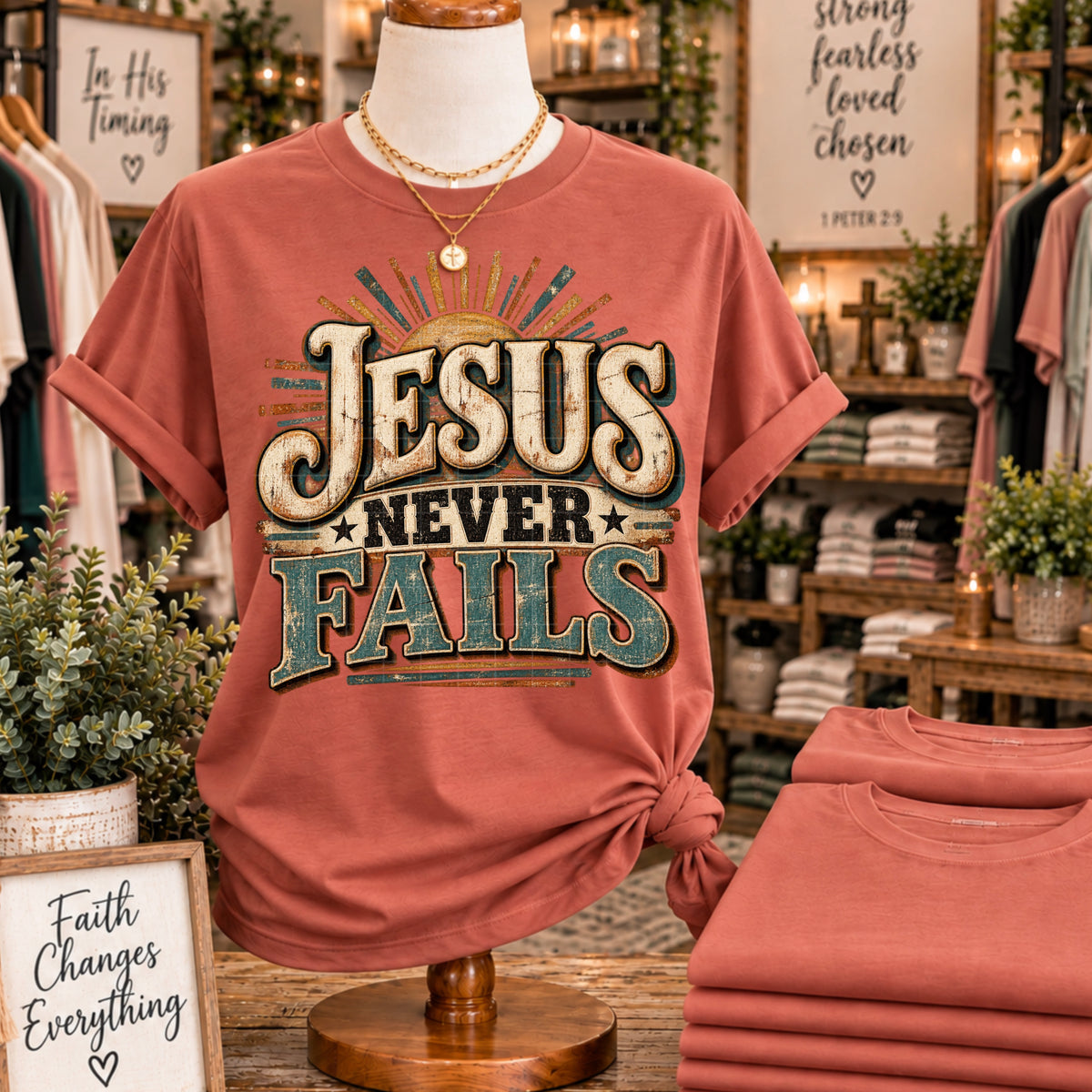 Jesus Never Fails - Transfers (SDD)