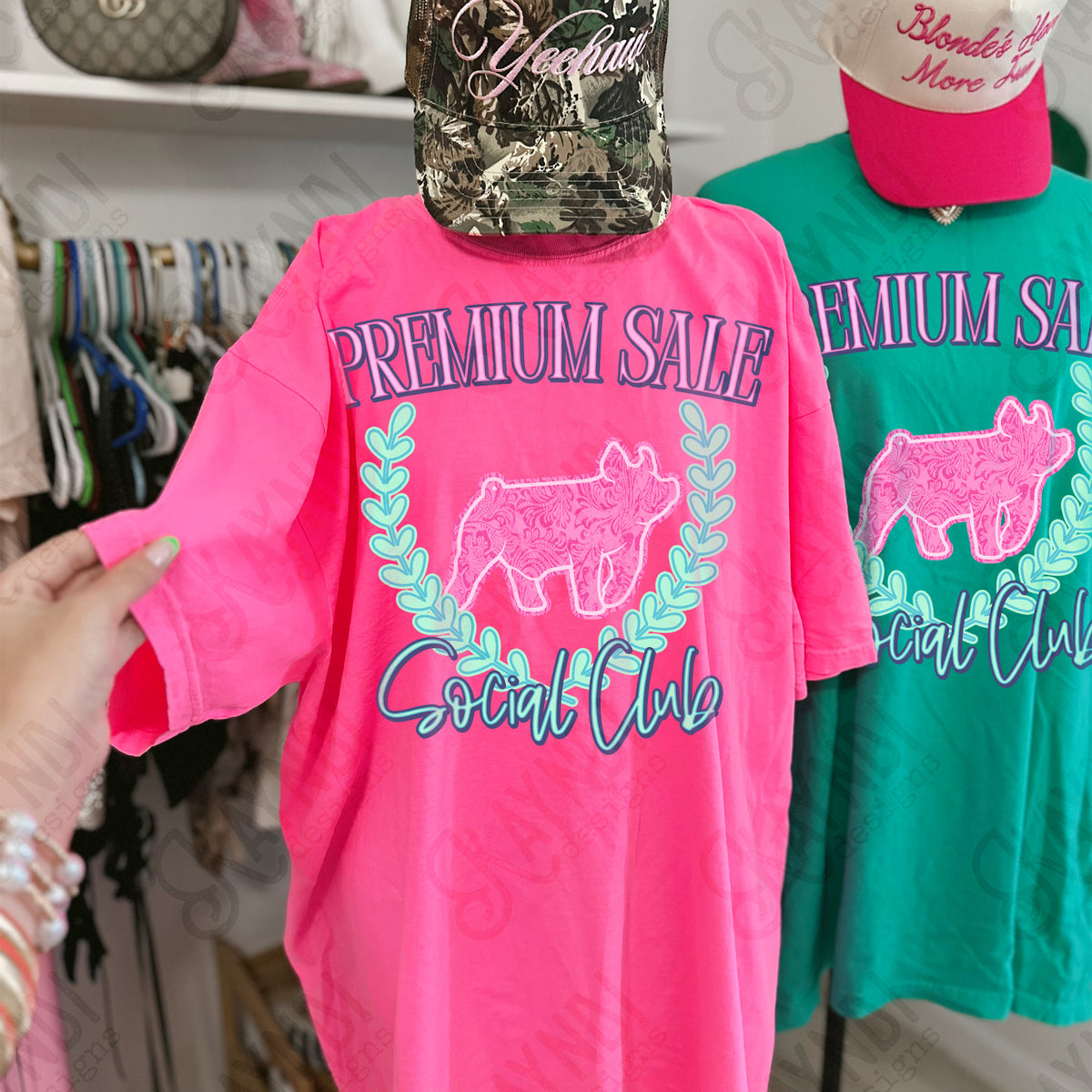 Premium Sale Social Cub / Pink -  Transfers (Kayndi)