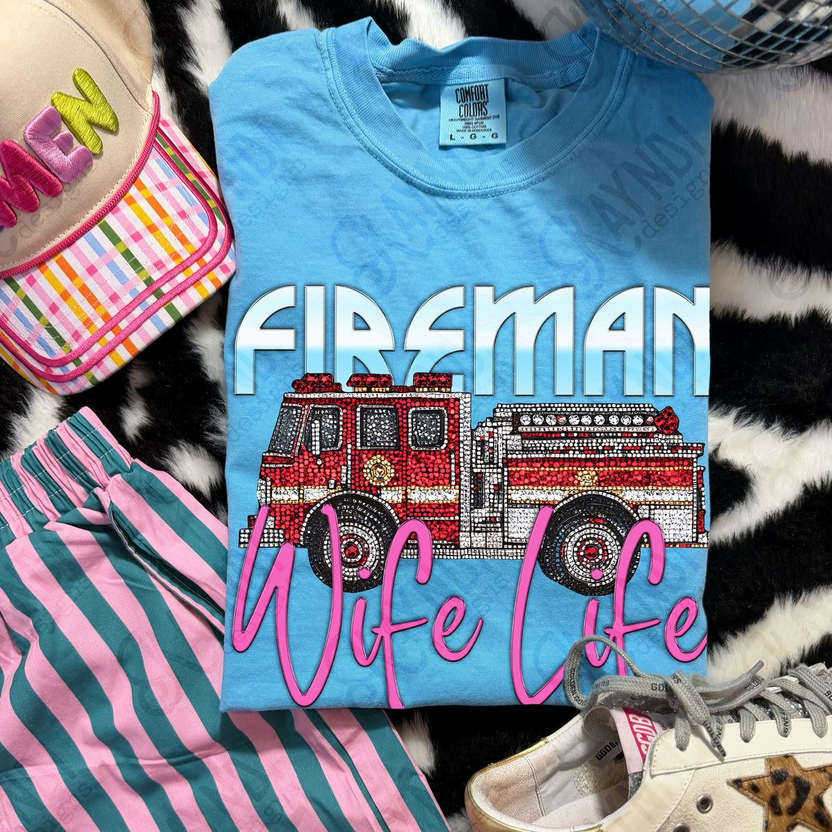 Fireman Wife Life -  Transfers (Kayndi)