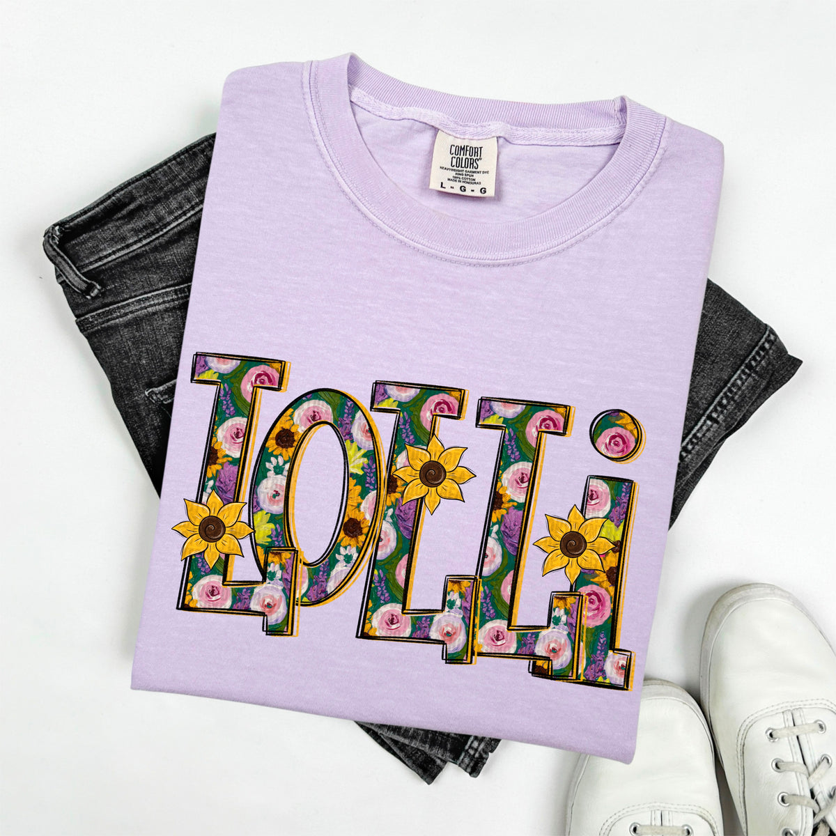 Sunflower With Names - Transfer (SDD)