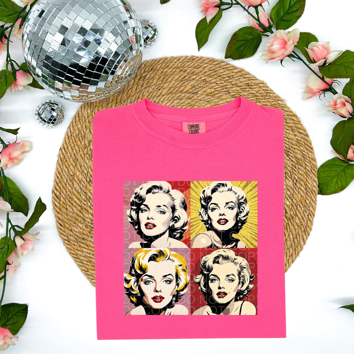 Marilyn Monroe Squares - TRANSFERS (Lyttle)