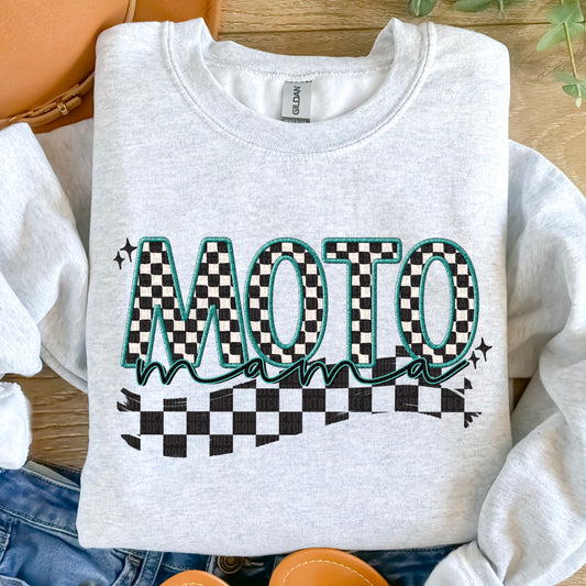 Moto Mama / Teal  -  TRANSFERS (SDD)