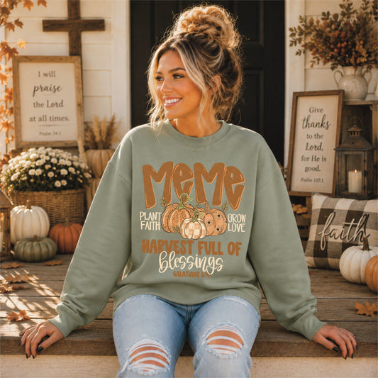 Meme Harvest Full Of Blessings - Transfers (SDD)