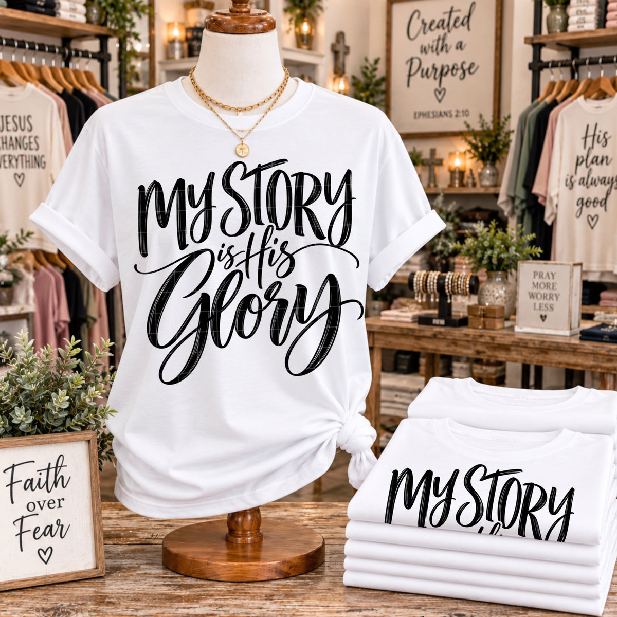 My Story Is His Glory - Transfers (SDD)