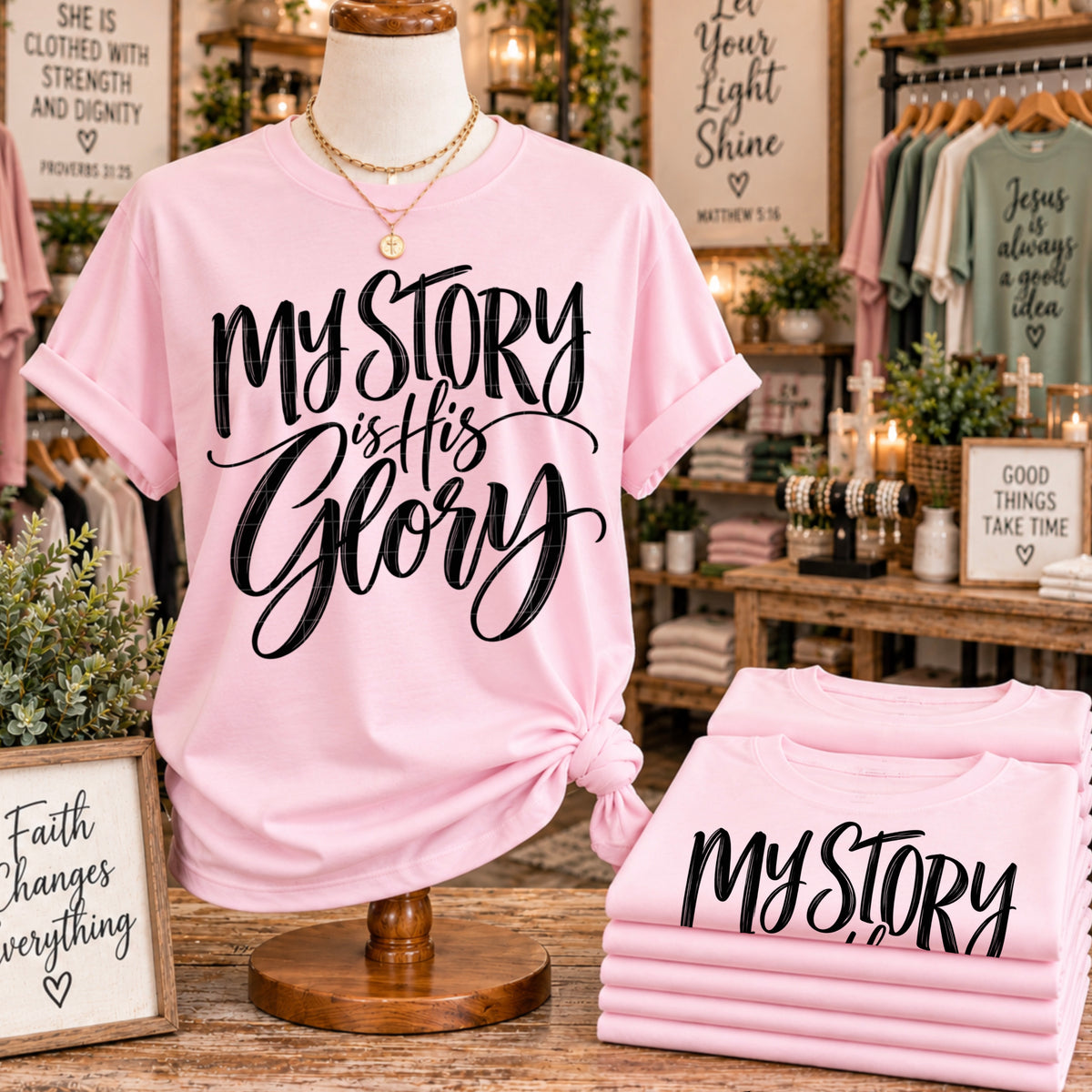 My Story Is His Glory - Transfers (SDD)