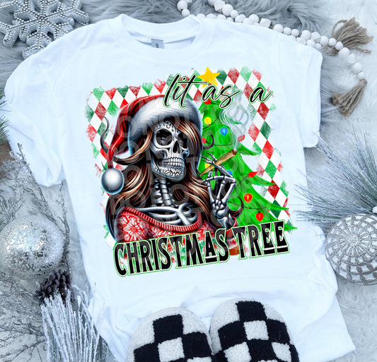 Lit As A Christmas Tree - Transfer (DDVA)