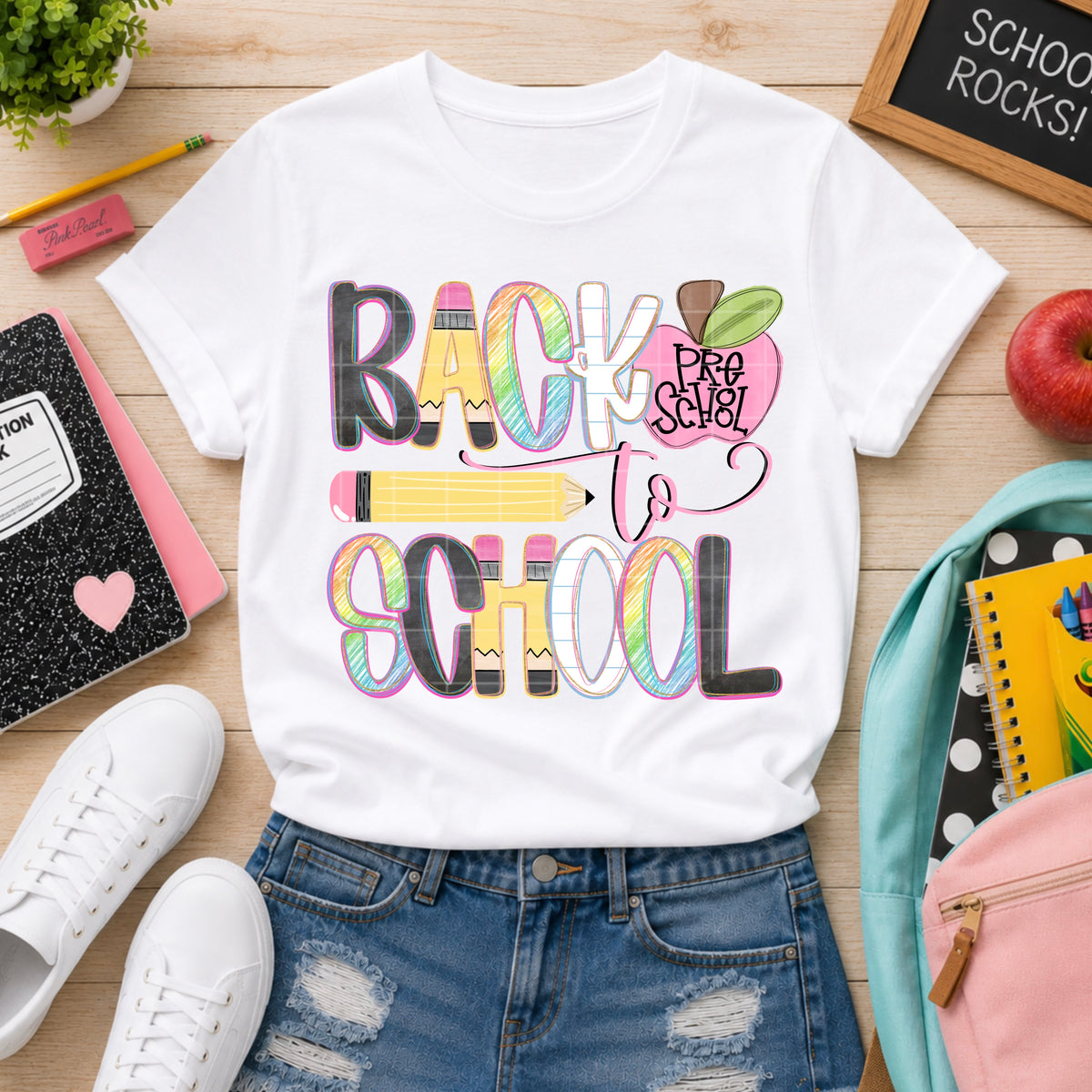 Back To School Preschool  -  TRANSFER (SDD)