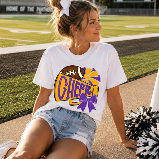 Cheer / Purple & Gold -  TRANSFER (SDD)