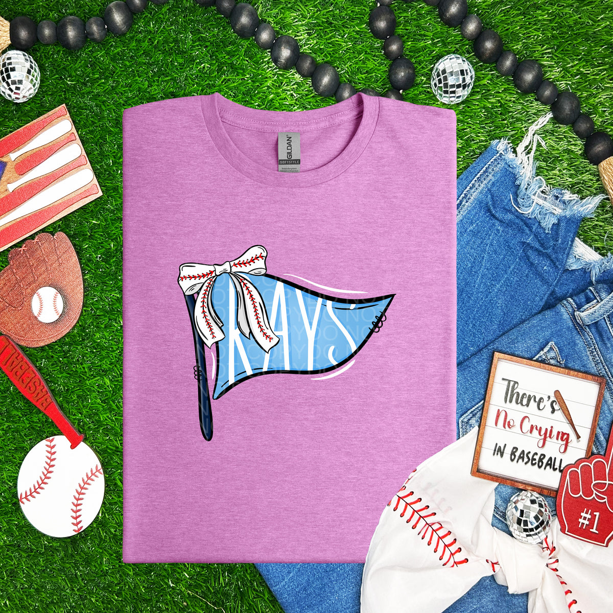 Baseball Pennant TEAMS - Transfer (TGG)