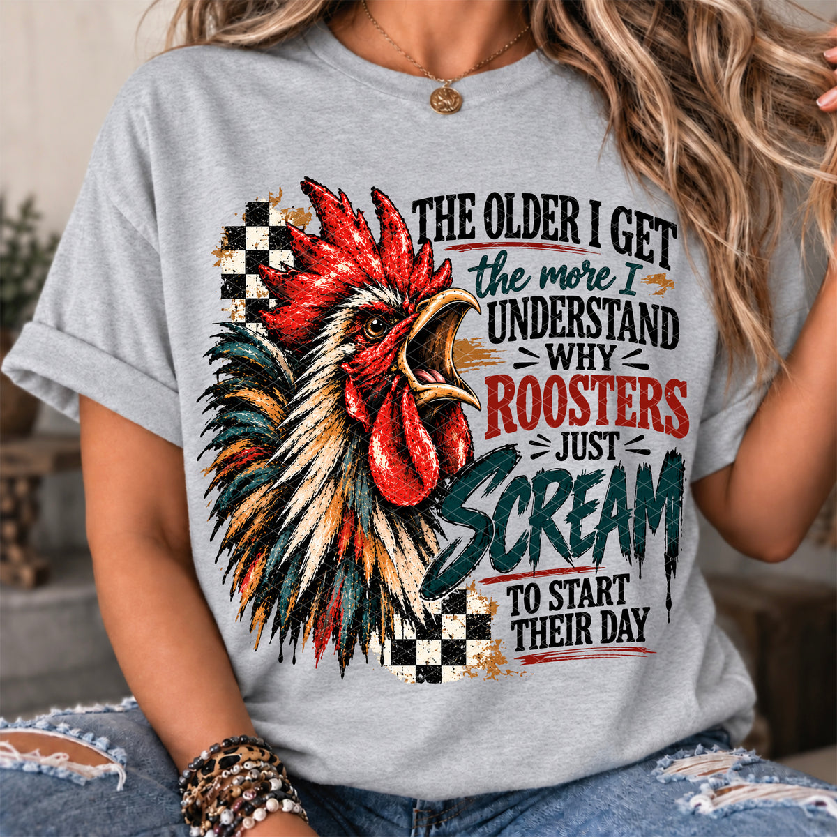 Roosters Scream - Transfers (SDD)