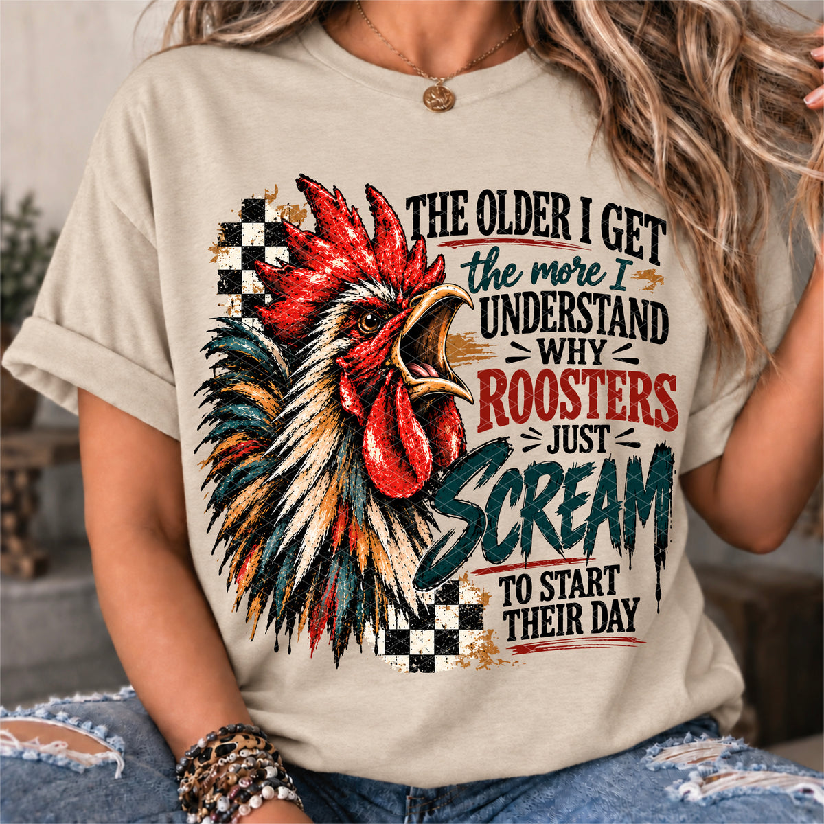 Roosters Scream - Transfers (SDD)