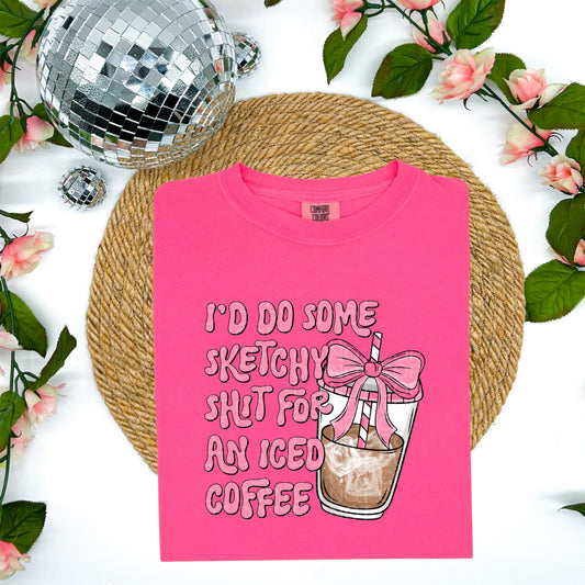I'd Do So Sketchy Shit For An Iced Coffee - TRANSFERS (Lyttle)