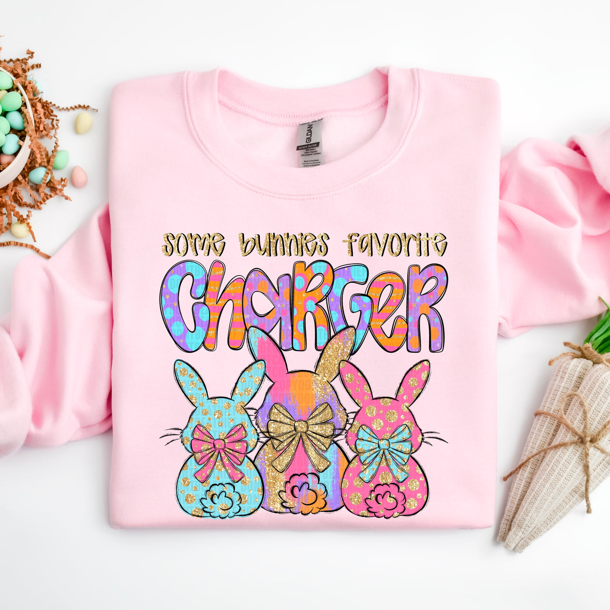 Some Bunnies Favorite Charger - TRANSFERS (SDD)