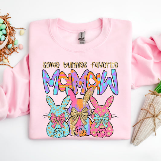 Some Bunnies Favorite mamaw - TRANSFERS (SDD)