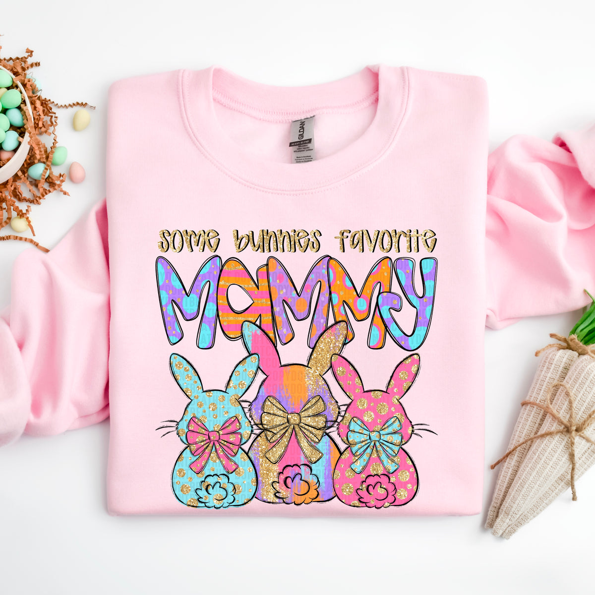 Some Bunnies Favorite mammy - TRANSFERS (SDD)