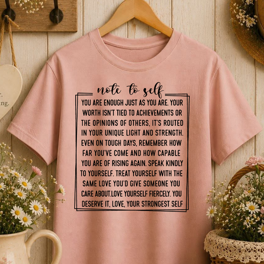 Note To Self - Transfers (HS)