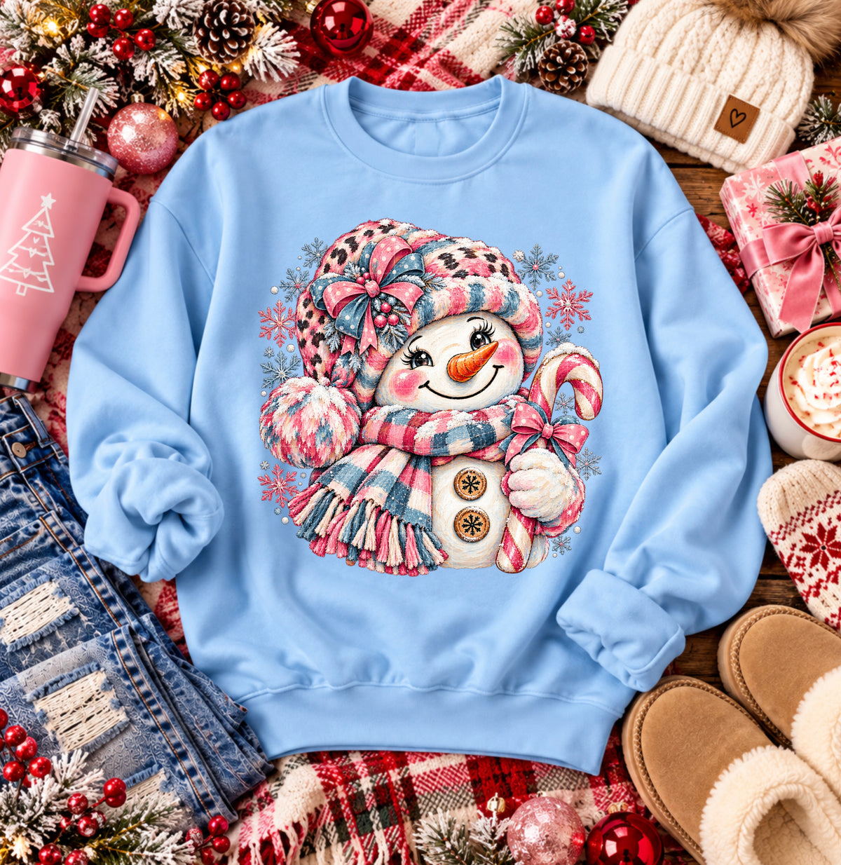 Winter Snowman -  Transfers (SDD)