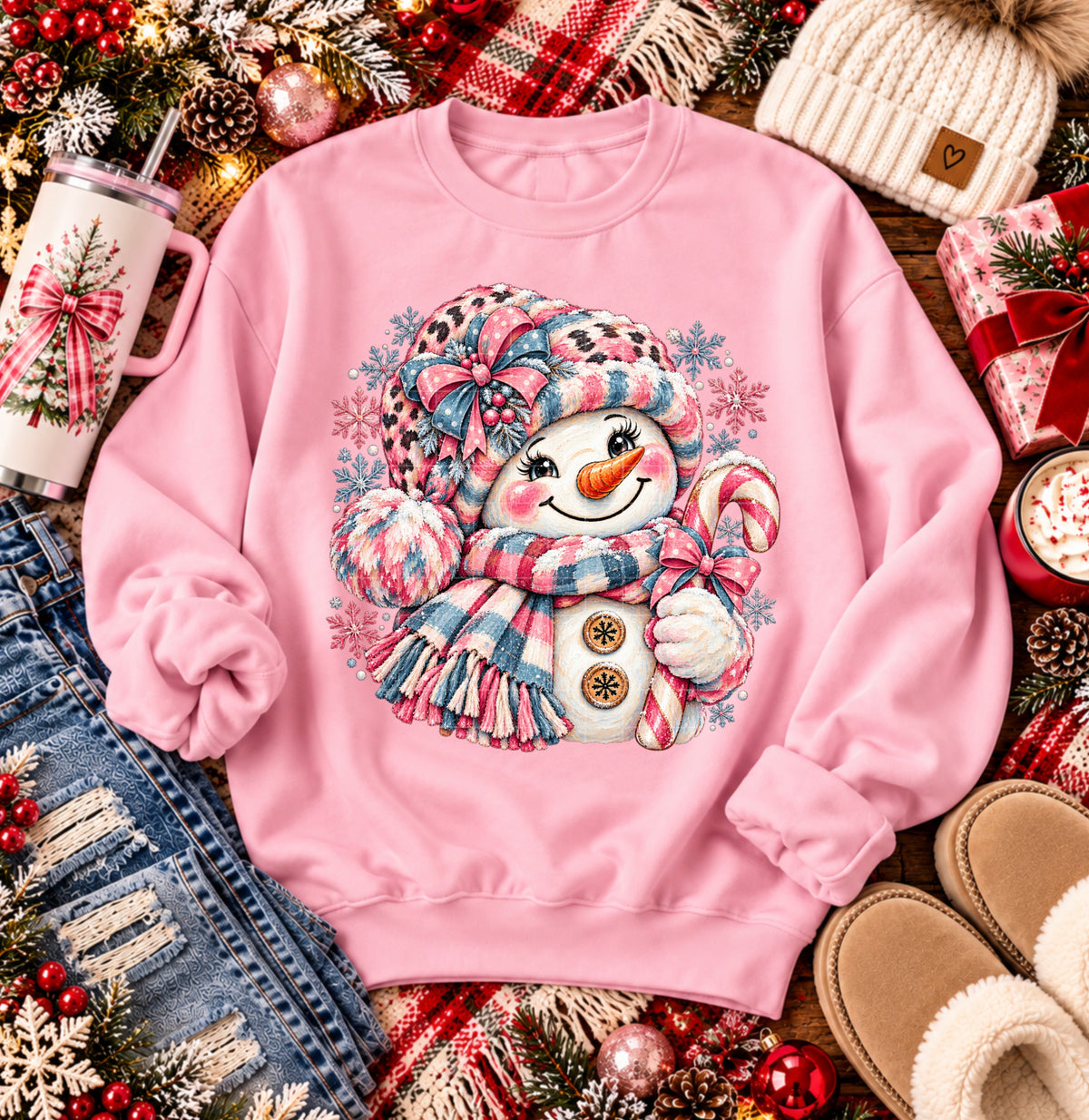 Winter Snowman -  Transfers (SDD)