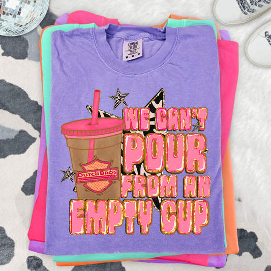 We Don't Pour From An Empty Cup / Dutch  -  Transfers (JBD)