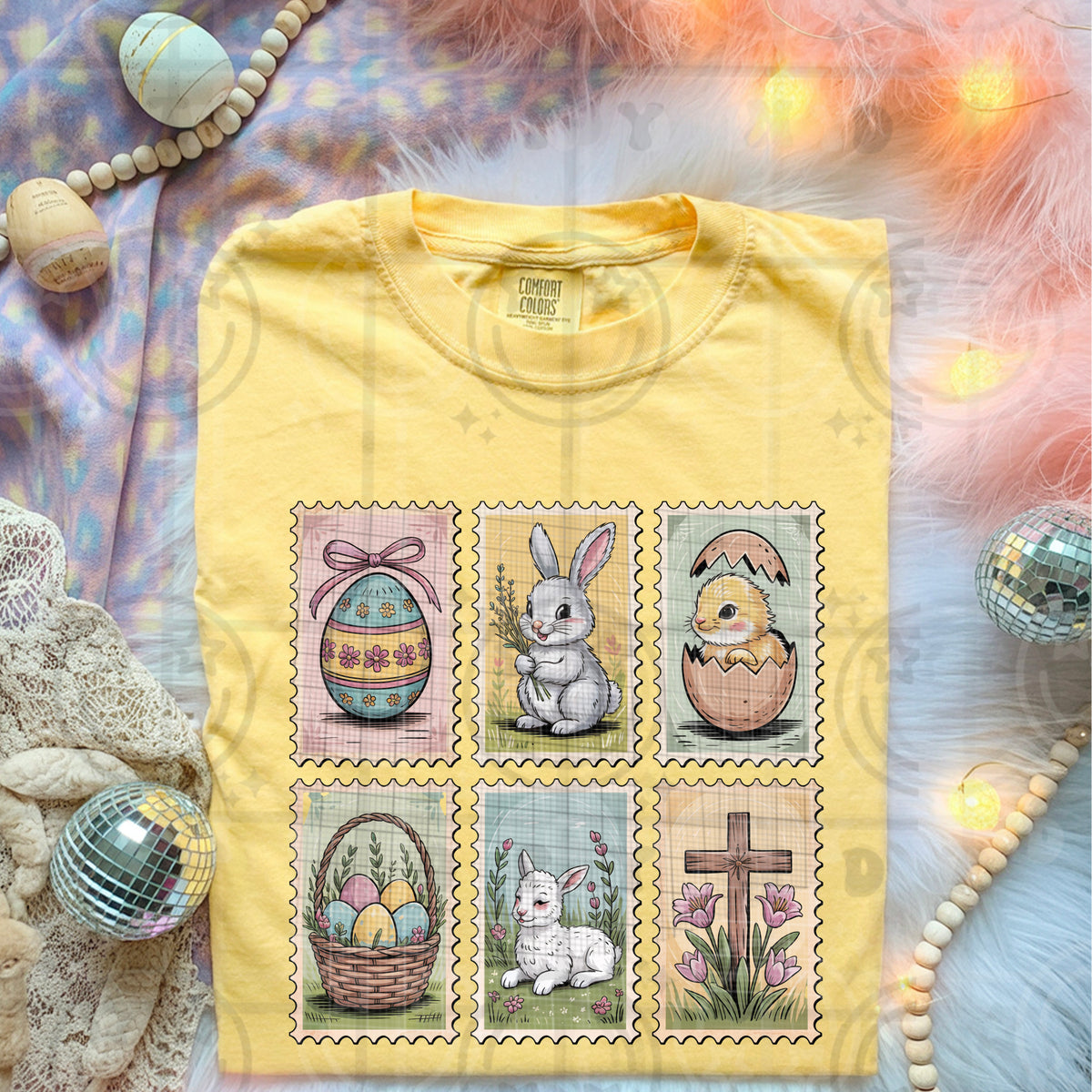 Easter Stamps - TRANSFER (HW)