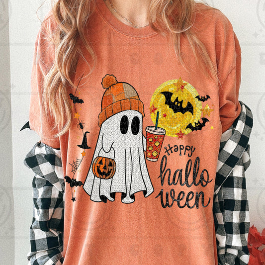 Happy Halloween Faux - Transfers (HW)