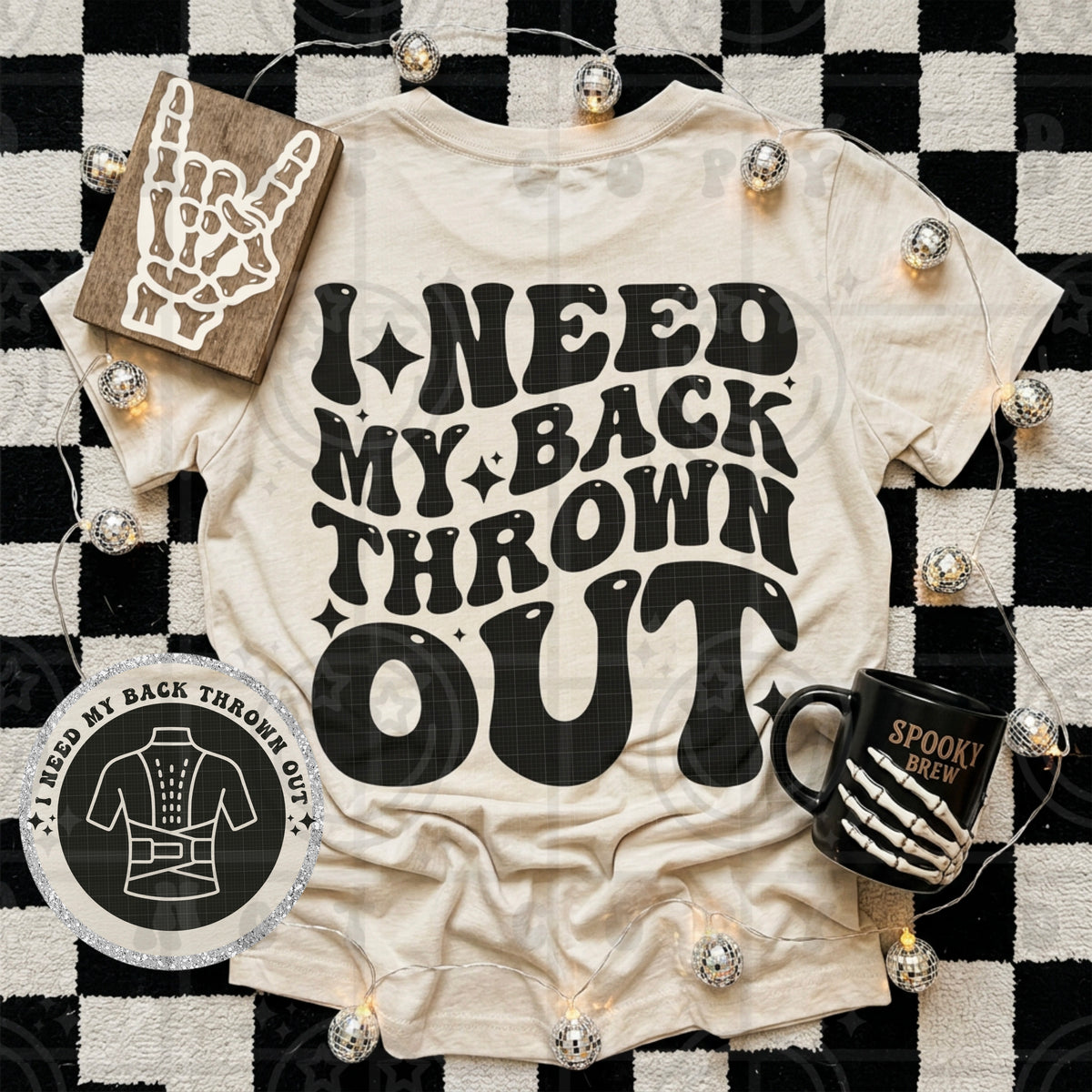 I Need My Back Thrown - Transfer (HW)