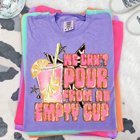 We Don't Pour From An Empty Cup / Lemonade  -  Transfers (JBD)