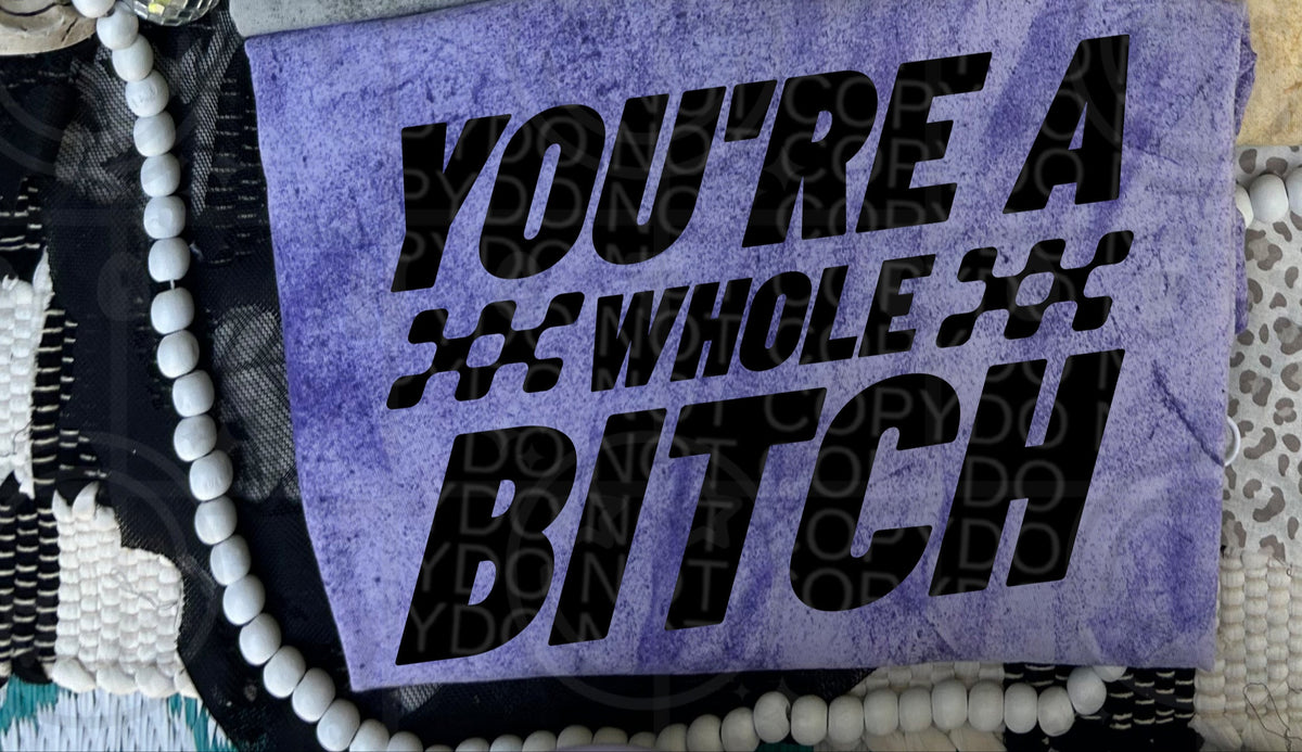You're A Whole -   TRANSFER (HW)