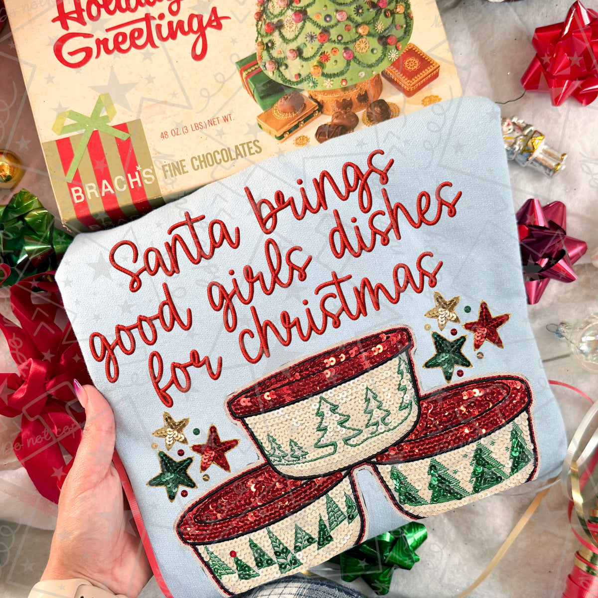 Santa Brings Good Girls -  Transfers (HW)