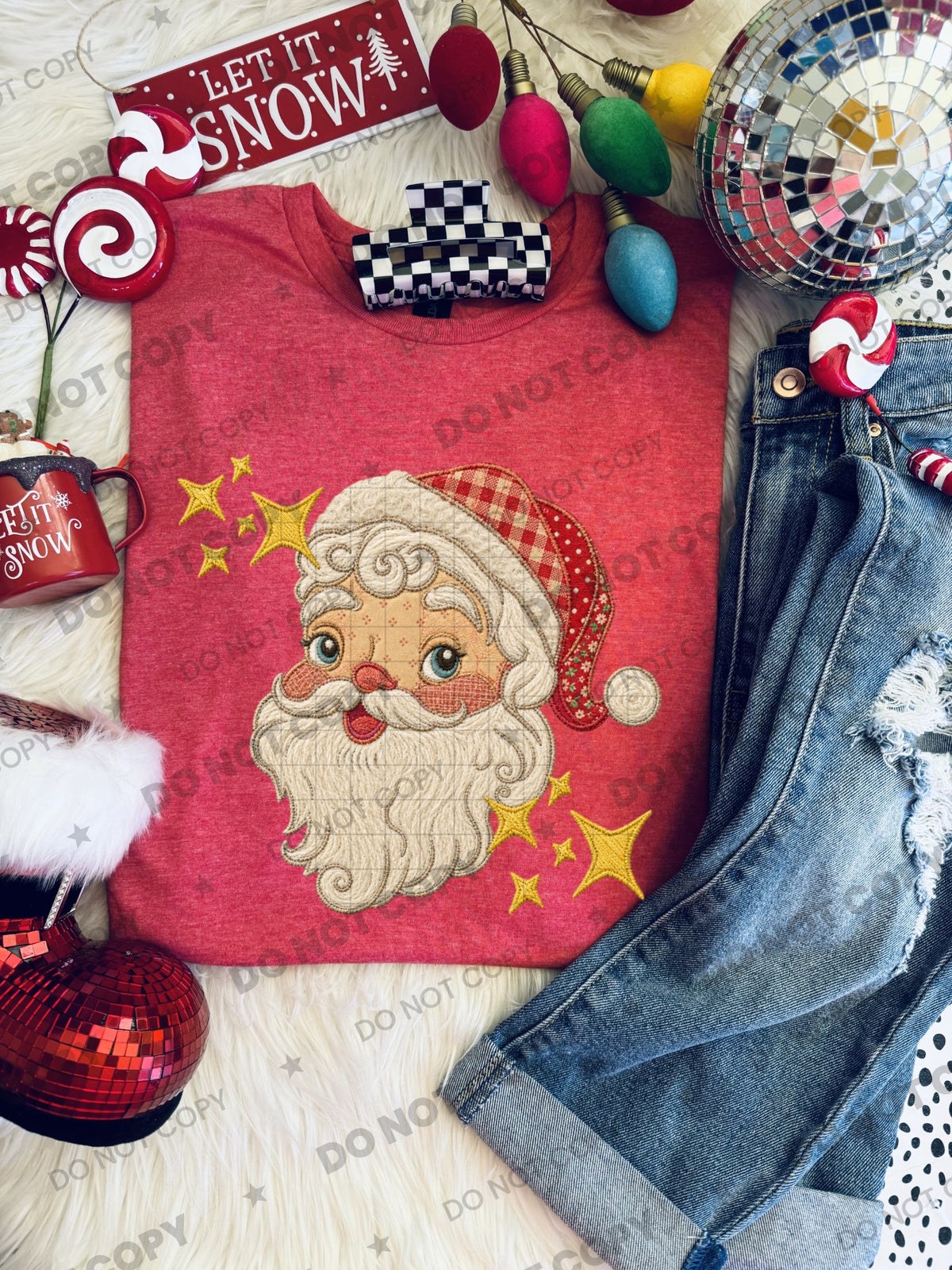 Vintage Santa - Transfers (HW)