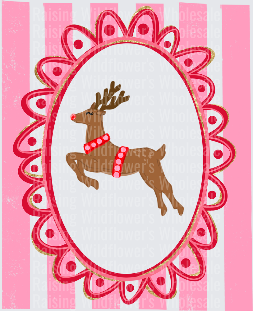 Reindeer Crest- TRANSFER (CC) - Raw Image