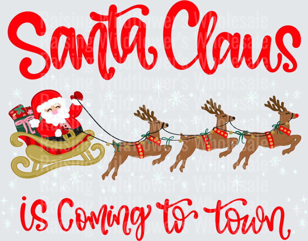 Santa Claus Is Coming- TRANSFER (CC) - Raw Image